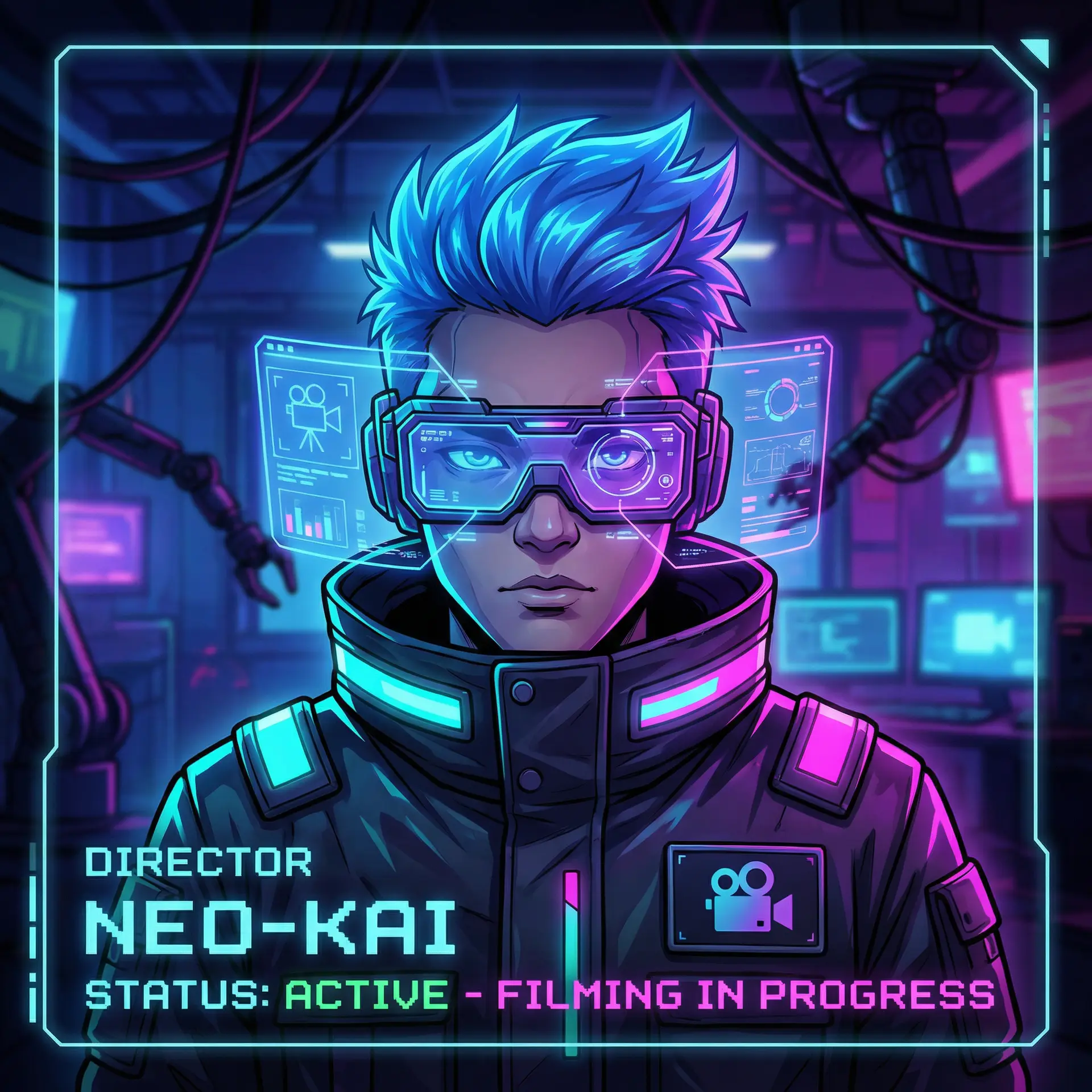 绅士游戏 角色塑造赛博朋克风格档案